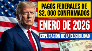 Pagos federales de $2,000 confirmados para enero de 2026: